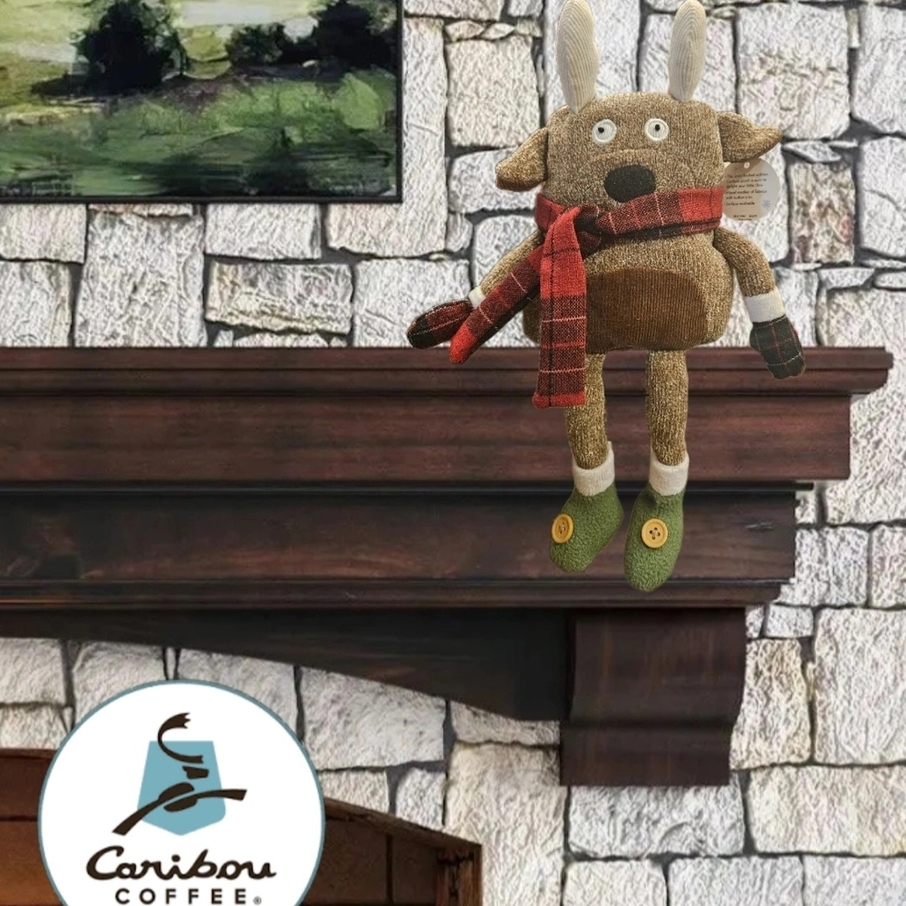 2010 Limited-edition Caribou Coffee Plush. Collectable. Get your Bou On.